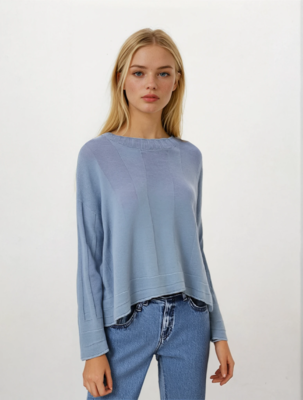 MAGLIA DONNA M/L 7172/01 Ingrosso Maglieria Donna Tellini S.r.l.